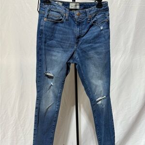 Universal Thread High Rise Skinny Distressed Jeans